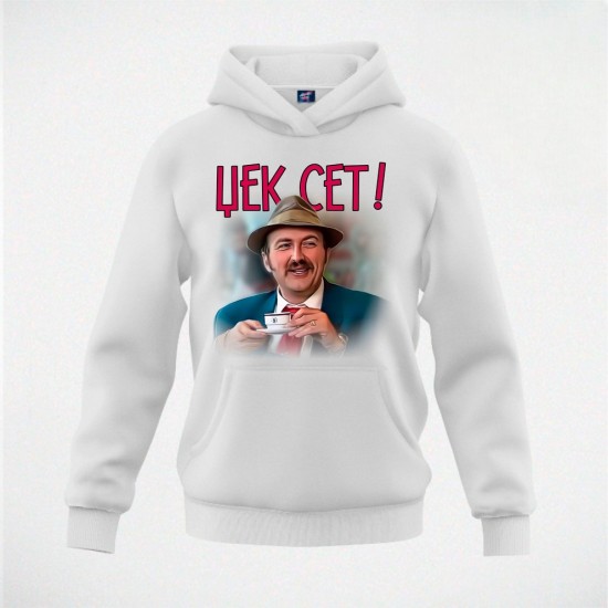 DŽEK SET duks-kapuljača beli
