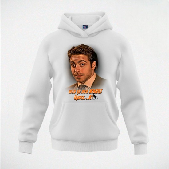 ŠTO JE LEP ŽIVOT duks-kapuljača beli