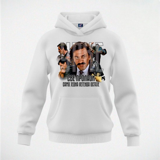 URKE LEGENDA duks-kapuljača beli