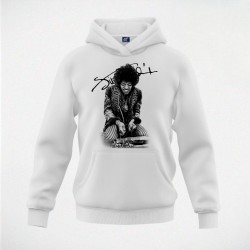 JIMI HENDRIX 02 duks-kapuljača beli