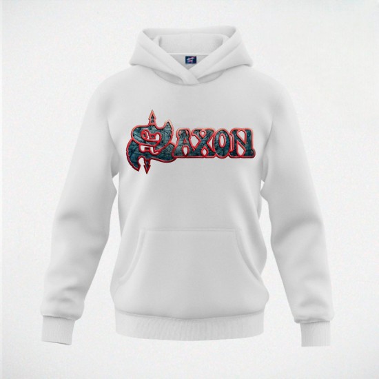SAXON 01 duks-kapuljača beli