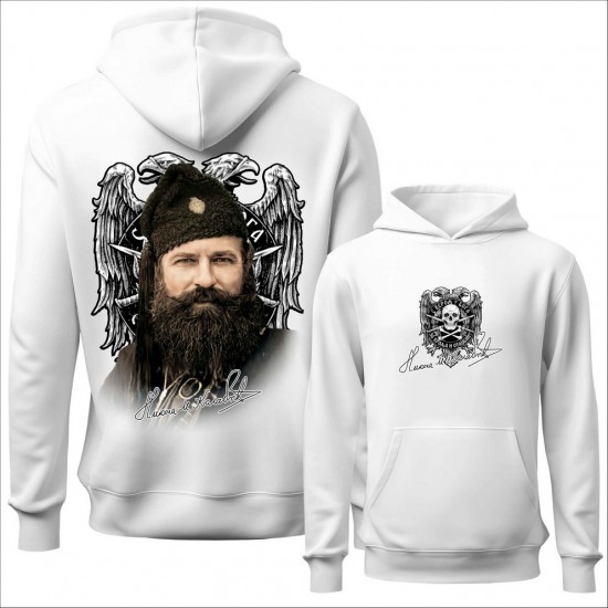 KALABIĆ 4 duks-kapuljača-obostrano beli