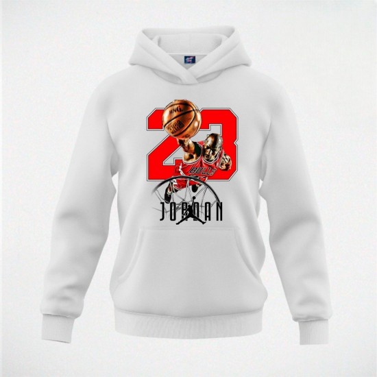 JORDAN 03 duks-kapuljača beli