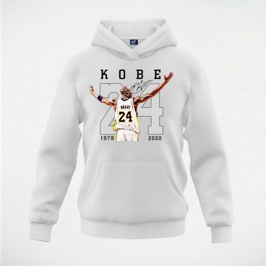 KOBE 01 duks-kapuljača beli