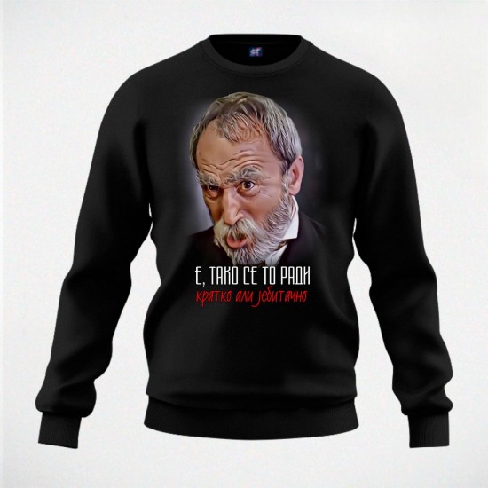 JEBITAČNO duks crni