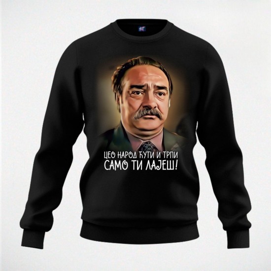 SAMO TI LAJEŠ duks crni