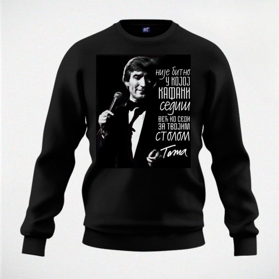 TOMA NIJE BITNO duks crni