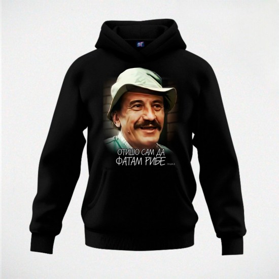 FATAM RIBЕ duks-kapuljača crni