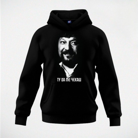 MISIRAC duks-kapuljača crni