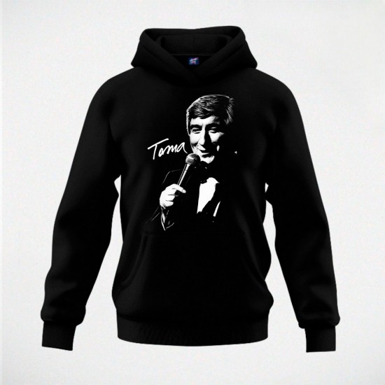 TOMA duks-kapuljača crni