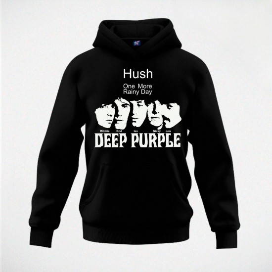 DEEP PURPLE HUSH duks-kapuljača crni
