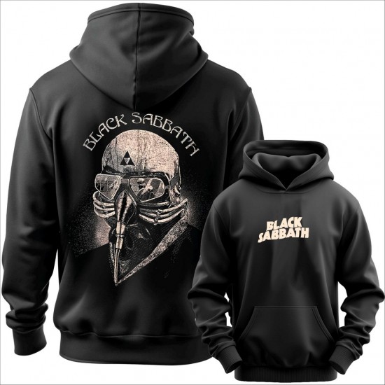 BLACK SABBATH 5 duks-kapuljača-obostrano crni