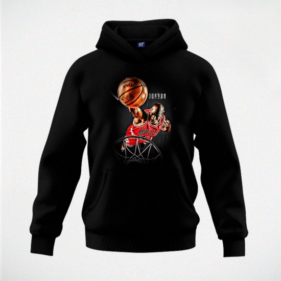 JORDAN 03 duks-kapuljača crni