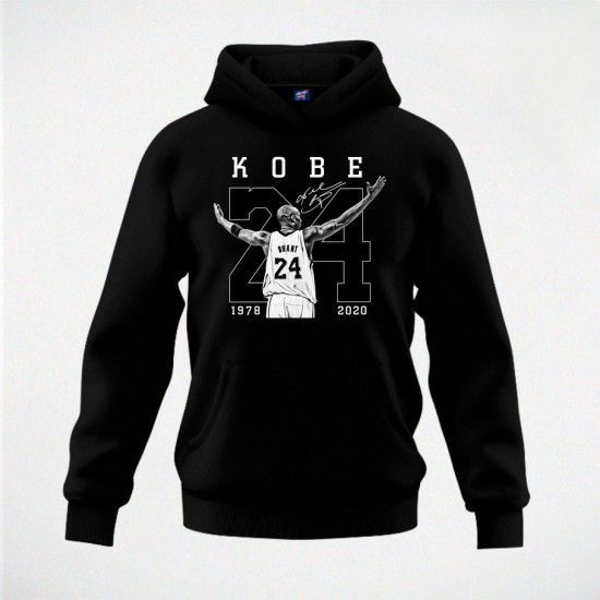 KOBE 01 duks-kapuljača crni
