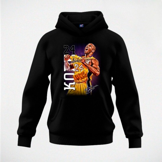 KOBE 08 duks-kapuljača crni