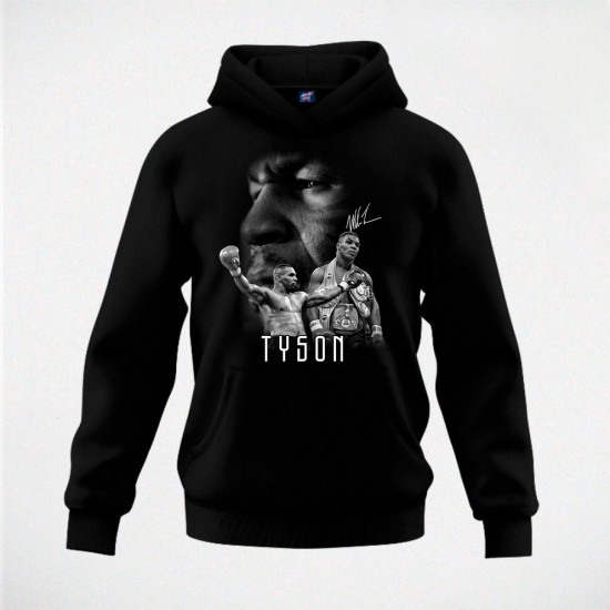 TYSON 07 duks-kapuljača crni