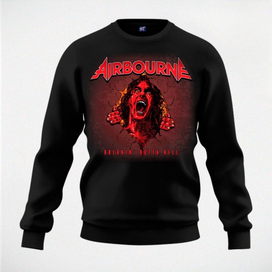 AIRBOURNE-BREAKIN' OUTTA HELL duks crni