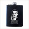 PRINCIP 01 metalna pljoska crna