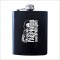 PRINCIP 03 metalna pljoska crna