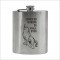 FUKARA metalna pljoska silver