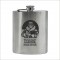 GRUNF 10 metalna pljoska silver