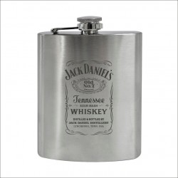 JACK DANIEL'S metalna pljoska silver