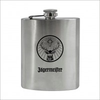 JAGERMEISTER metalna pljoska silver