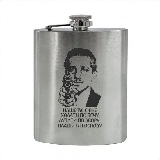 Princip 01 Metalna Pljoska Silver