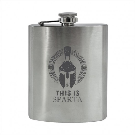 Sparta Metalna Pljoska Silver