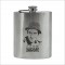TO ME ZABOLE metalna pljoska silver