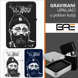 DRAŽA 2 gravirani upaljač - BELI