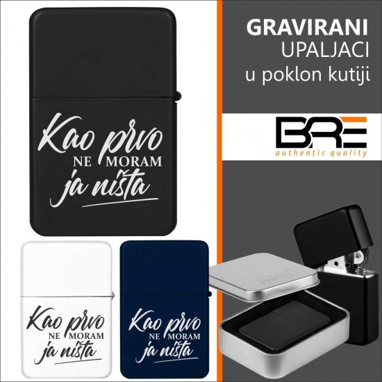 Gravirani Upaljač Ne Moram Ja Nista