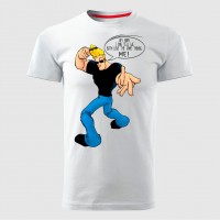 JOHNY BRAVO muška majica bela