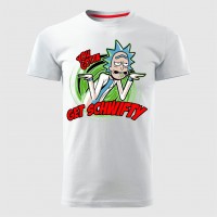 RICK AND MORTY 03 muška majica bela