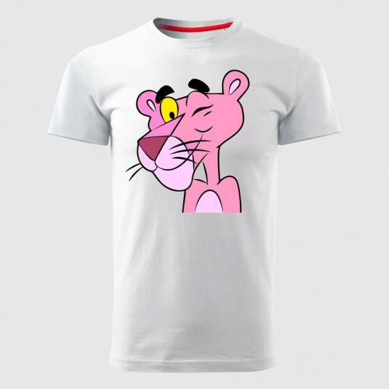 PINK PANTER 3 muška majica bela