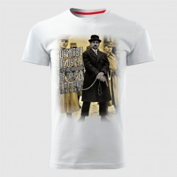 ČARUGA muška majica bela - REGULAR veličina M