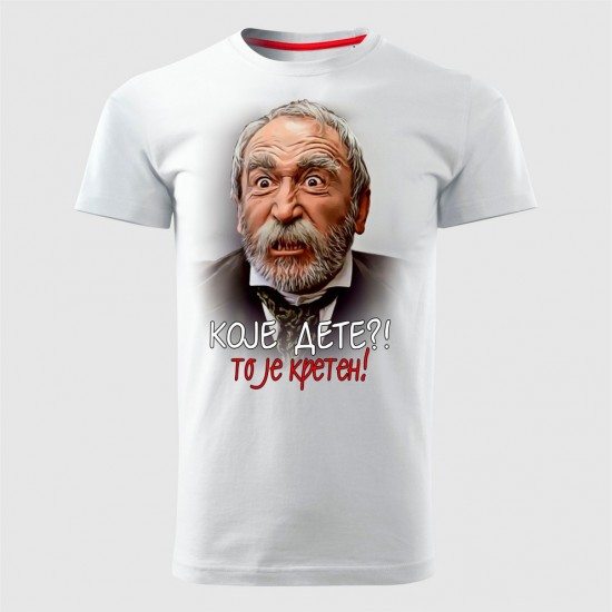 Kreten Muška Majica Bela
