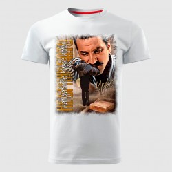 NAPRAVIĆE URKE LOVU muška majica bela - REGULAR veličina L