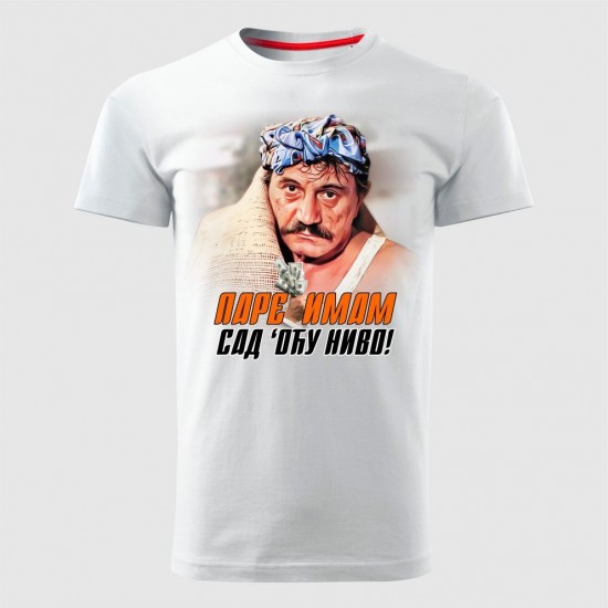 Pare Imam Muška Majica Bela