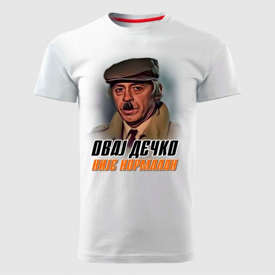 OVAJ DEČKO muška majica bela
