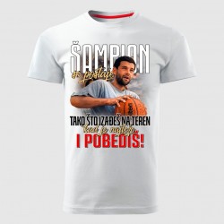 ŠAMPION muška majica bela ŠAMPION muška majica bela