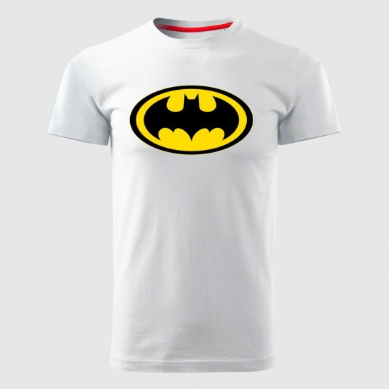 Batman Muška Majica Bela