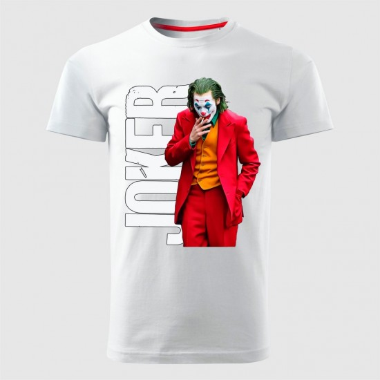 Joker 06 Muška Majica Bela