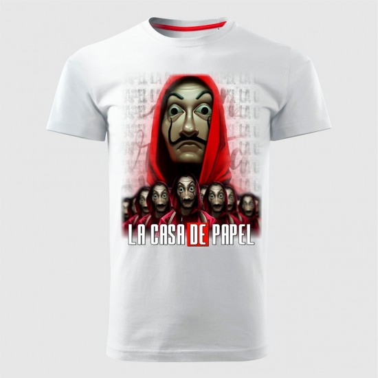 La Casa 04  Muška Majica Bela