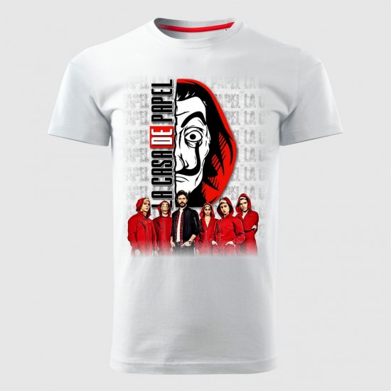 La Casa Muška Majica Bela