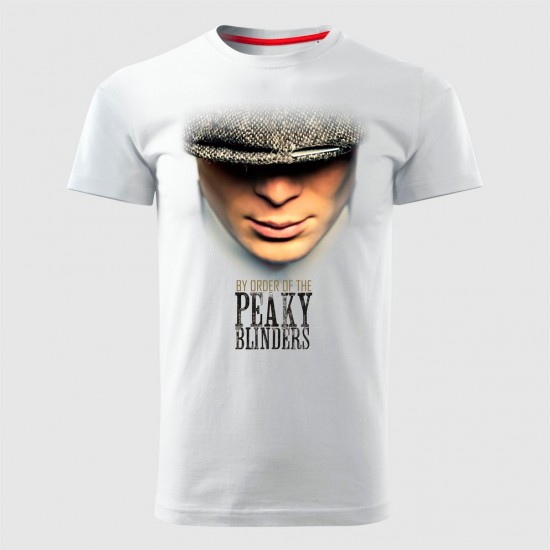 Peaky 13 Muška Majica Bela