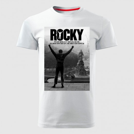 Rocky 13 Muška Majica Bela