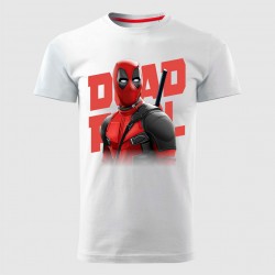 DEADPOOL 1 muška majica bela