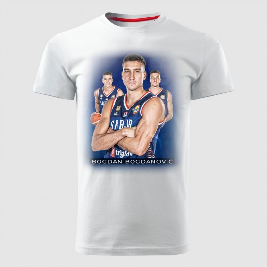 Bogdanovic 4 Muška Majica Bela