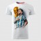 MESSI muška majica bela